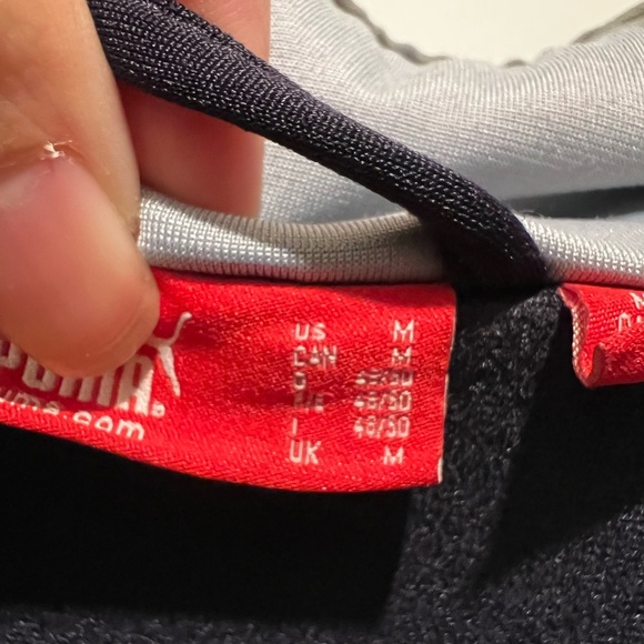 Puma Women’s Blue/Grey Activewear Track Jacket Size Medium - Picture 5 of 10